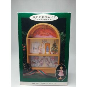 Hallmark The Nutcracker Ballet Ornament & Display Stage With Clara Ornament 1996